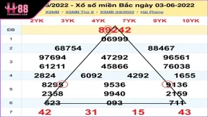 Người chơi phải dựa trên việc theo dõi tần suất xuất hiện của các lô